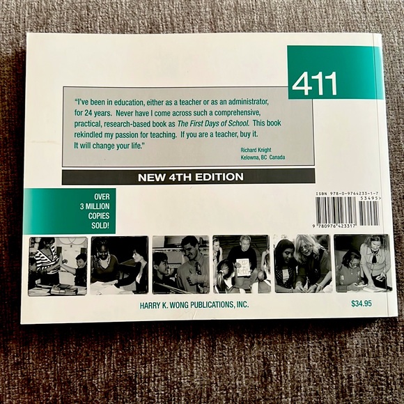 The First Days of School book by Harry & Rosemary Wong - Picture 2 of 2